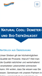 Mobile Screenshot of natural-cool.de